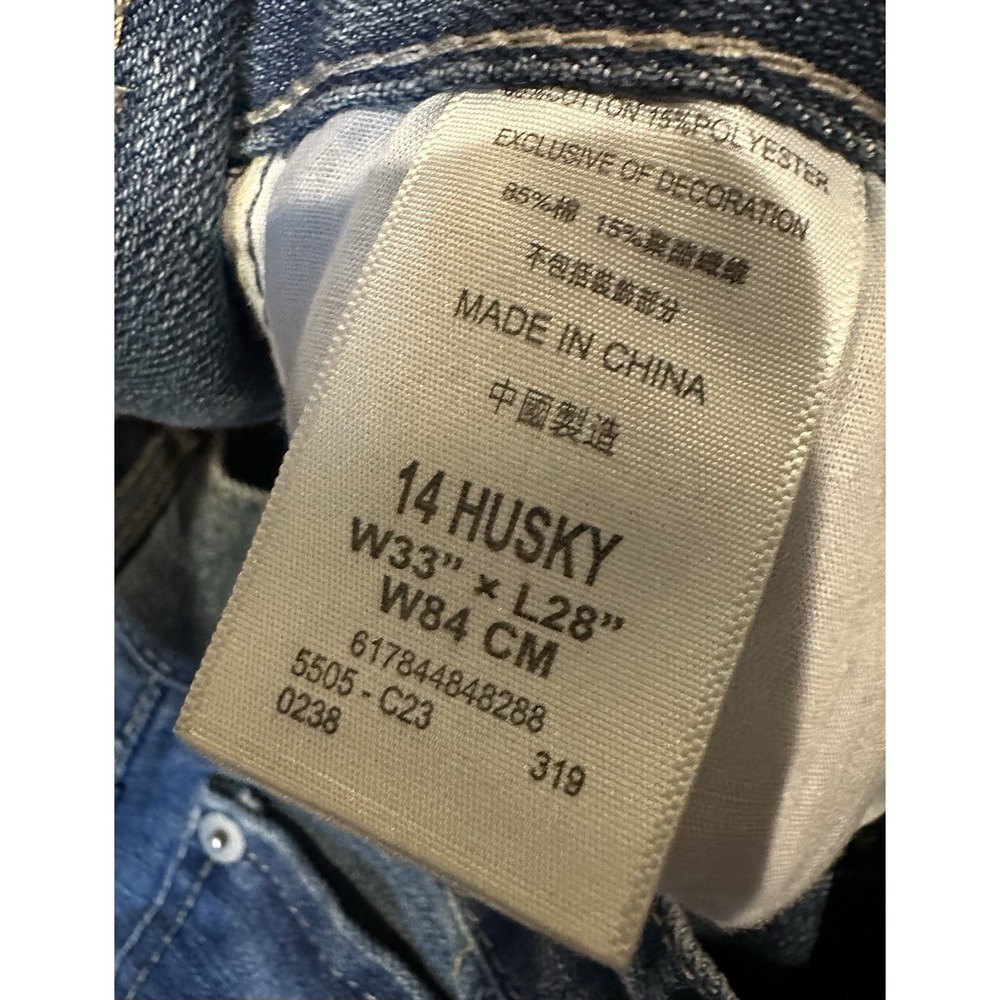Levi's Kids Blue Denim Jeans - Classic Fit - Picture 2 of 7